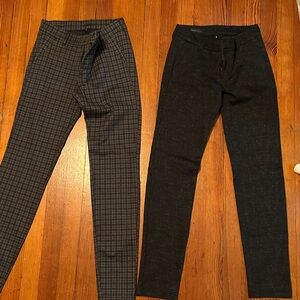 Kut from the Kloth Plaid and Solid Pants
